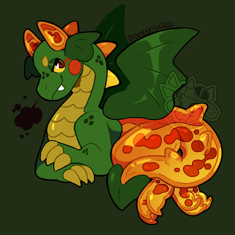 Scorch the lava dragon